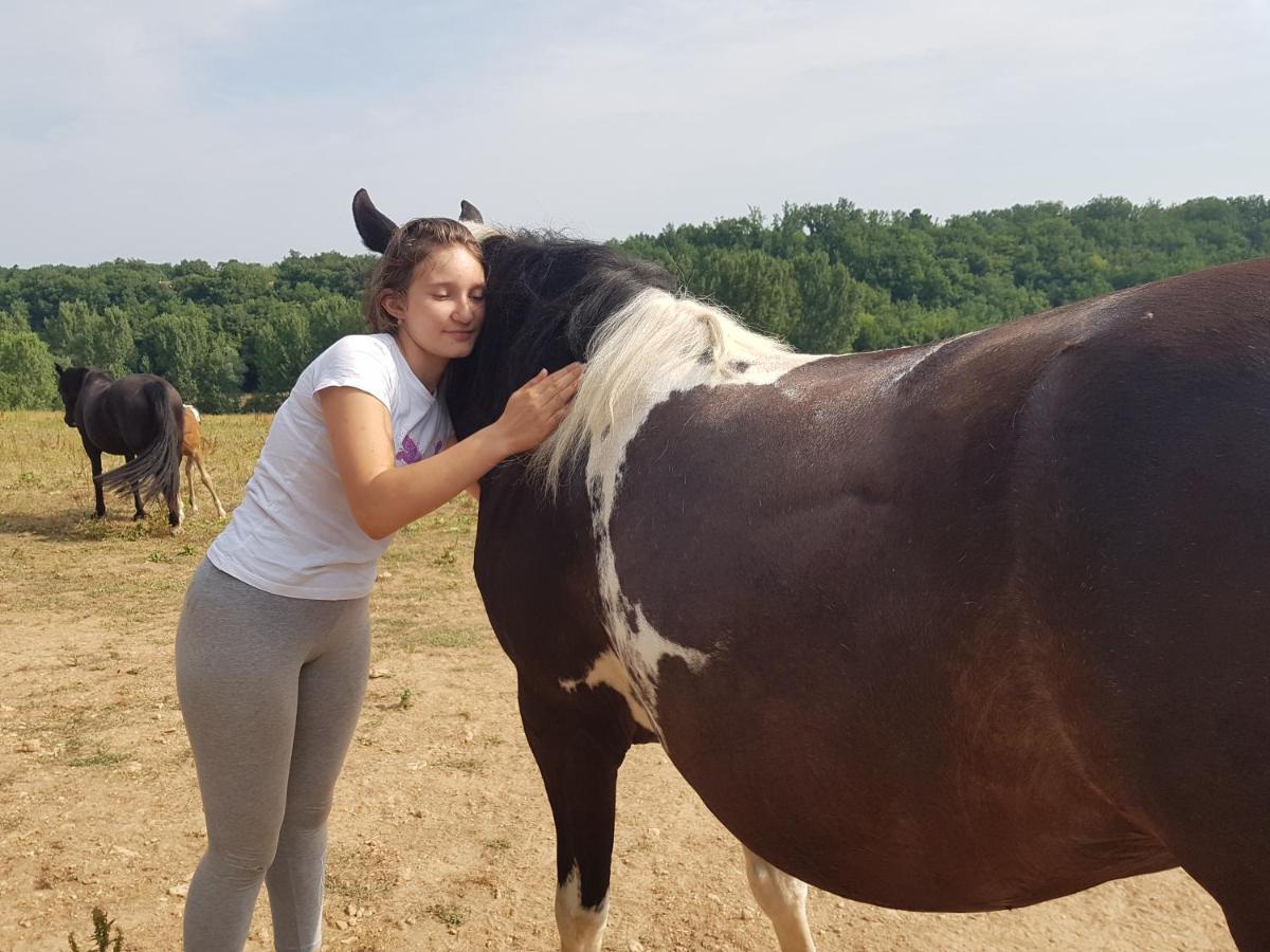 Gite Equestre Domaine Des Crins - Monpazier Capdrot Kültér fotó